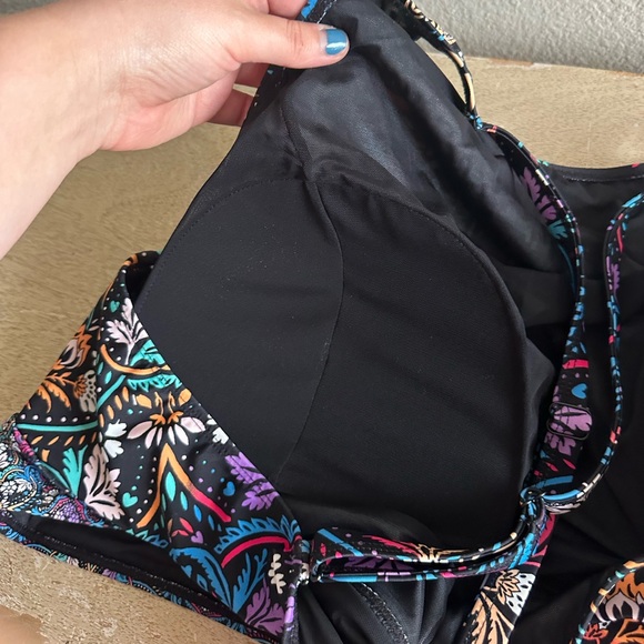 Torrid High Neck Swim Top - Picture 8 of 9